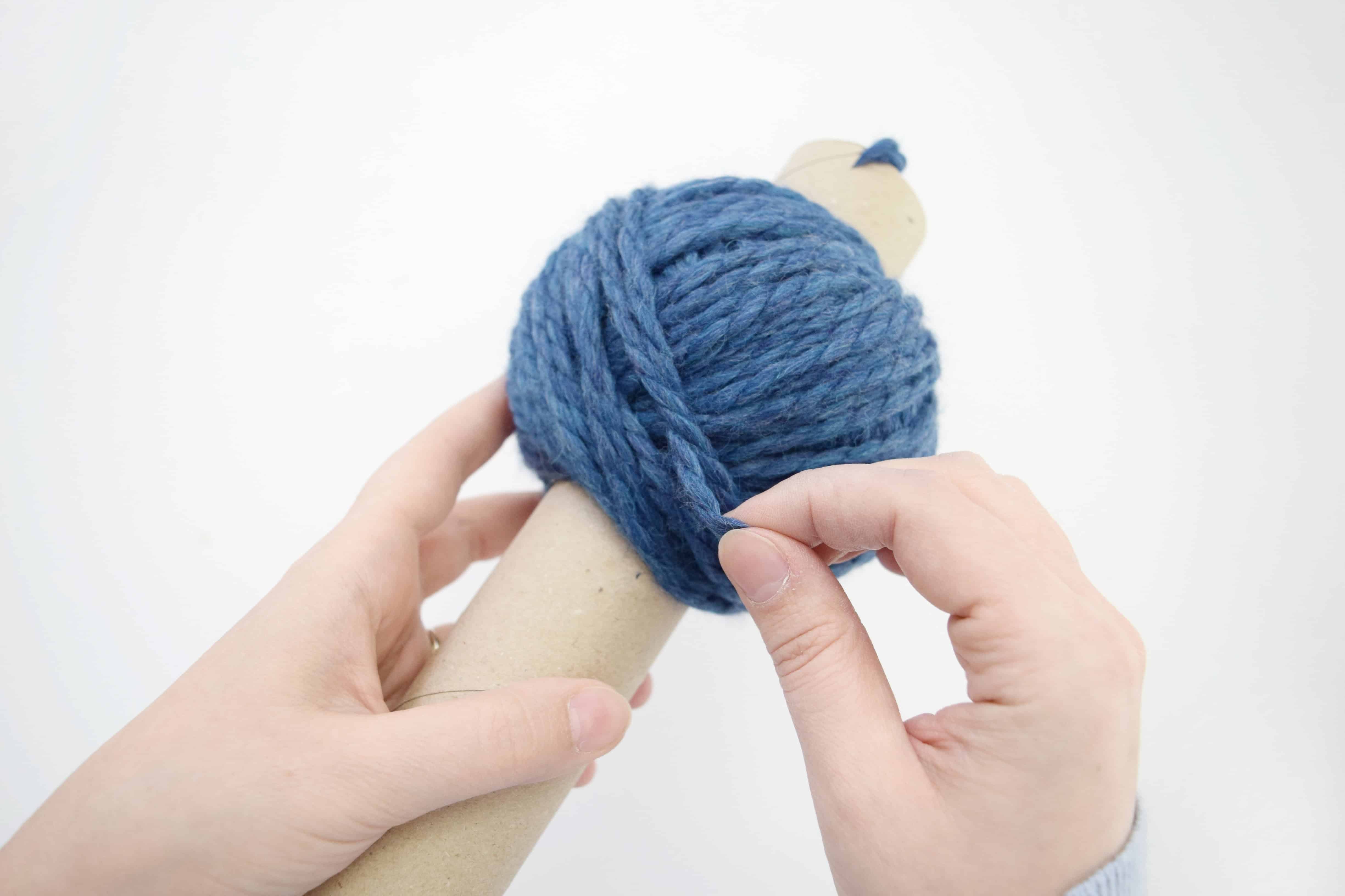 How to Roll a Center Pull Yarn Ball by Hand