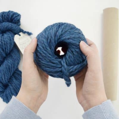 How to wind a yarn ball