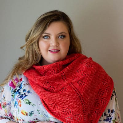 The Canopy Shawl with KnitCrate