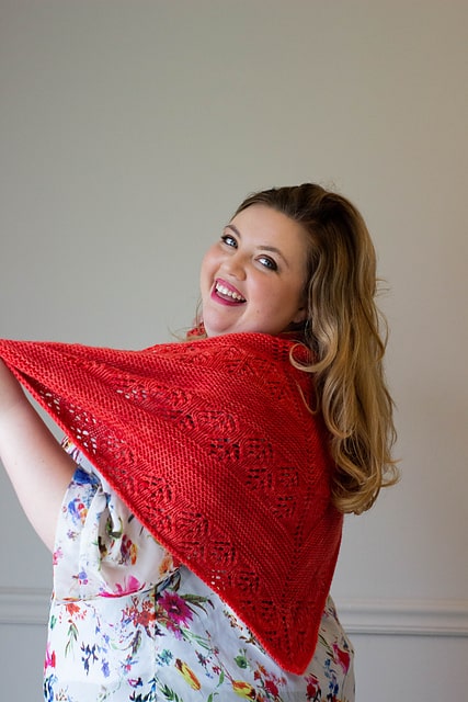 Canopy - knit shawl pattern from Knifty Knittings x KnitCrate #knittingpattern #knitcrate #kniftyknittings