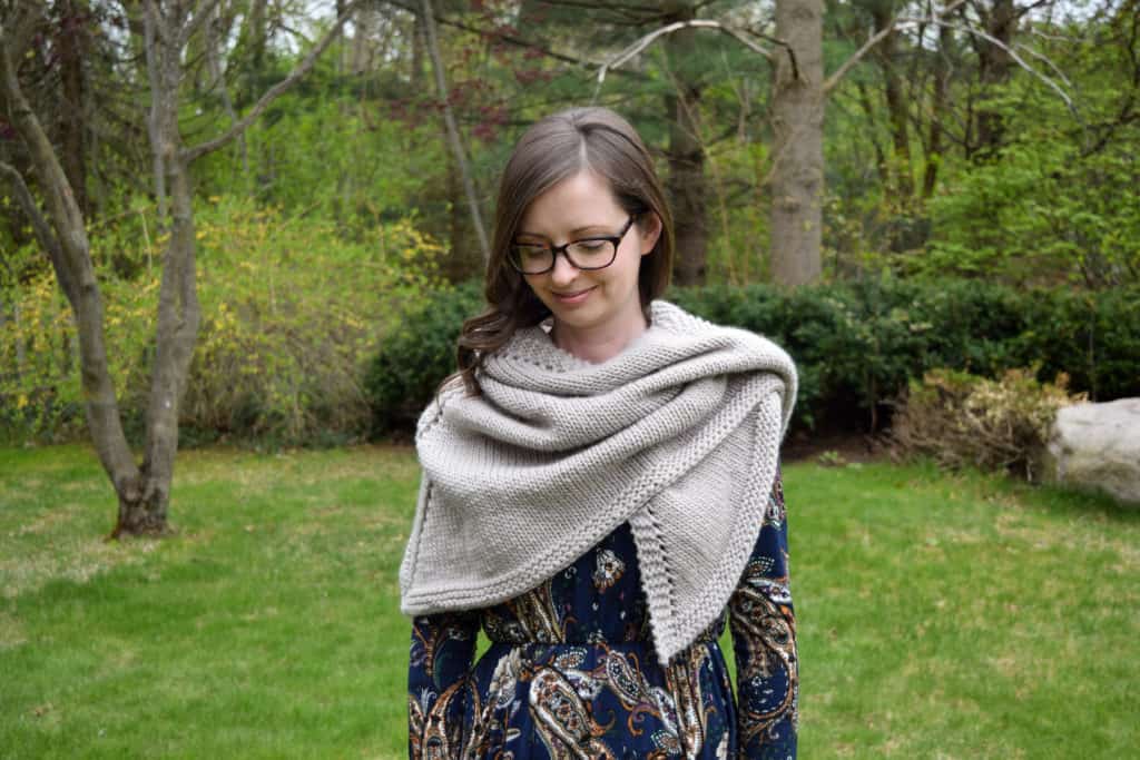 The Royal Shawl - We Are Knitters knitting kit #knitting #knittingkit