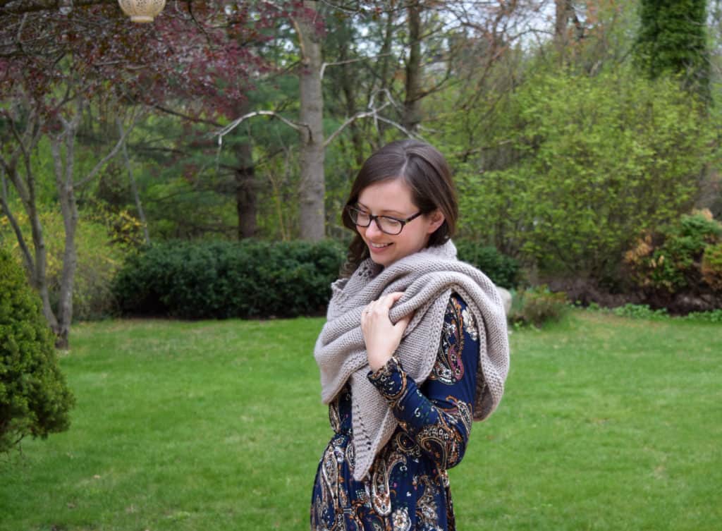 The Royal Shawl - We Are Knitters knitting kit #knitting #knittingkit