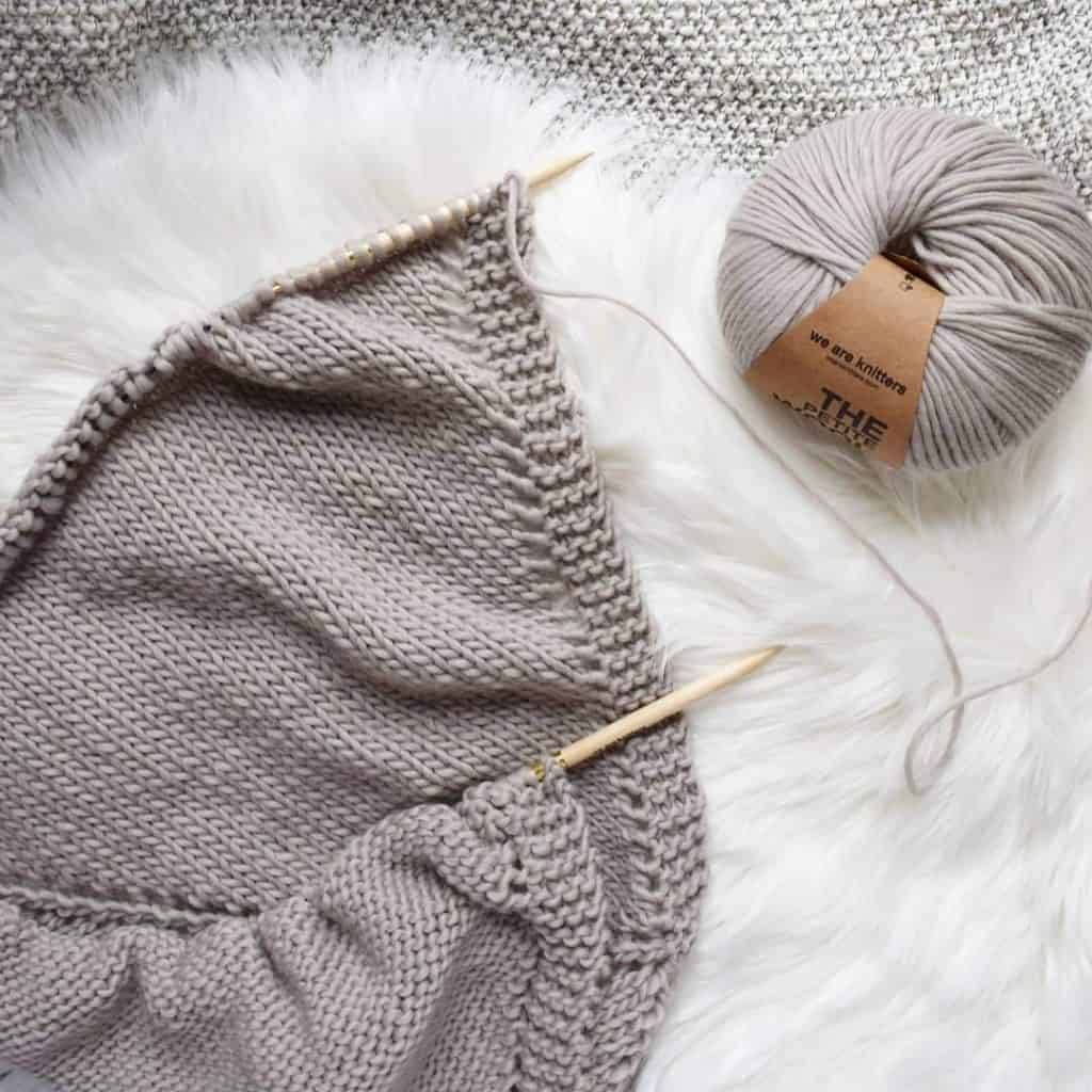 The Royal Shawl - We Are Knitters knitting kit #knitting #knittingkit