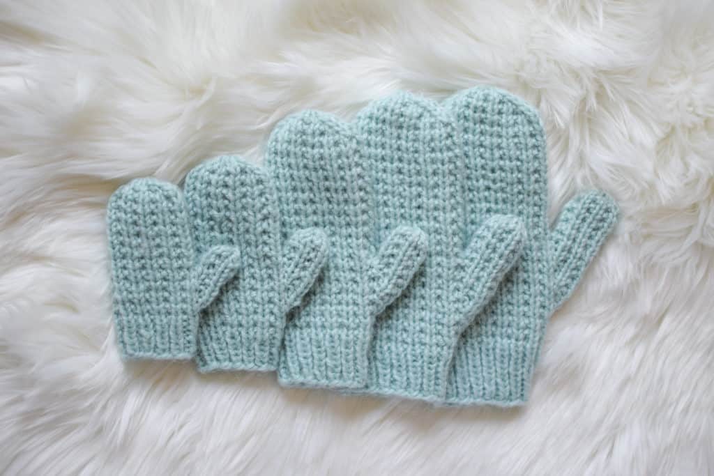 Broken Rib Knit Mittens - free pattern from Knifty Knittings and Yarnspirations                                          #knitting #knittingpattern #yarnspirations