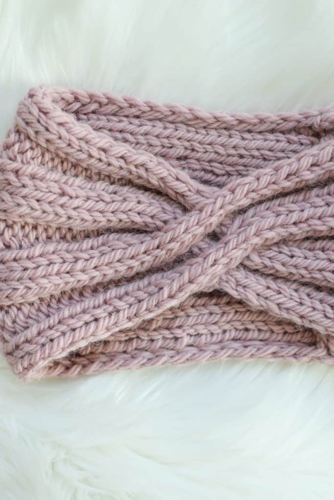 Cable Twist Headband - Free Pattern - Knifty Knittings
