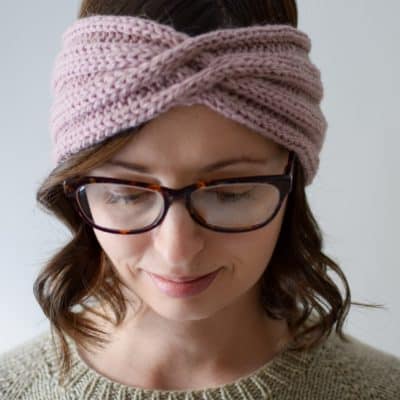 Cable Twist Headband – Free Pattern