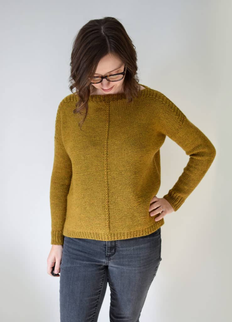 How to add length to a knit sweater - video tutorial from www.kniftyknittings.com #knittingtutorial #weekendersweater #knitting