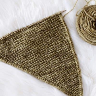 How to knit an I-cord edge