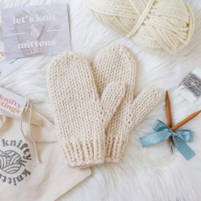 How to Knit Mittens! New kit and tutorial