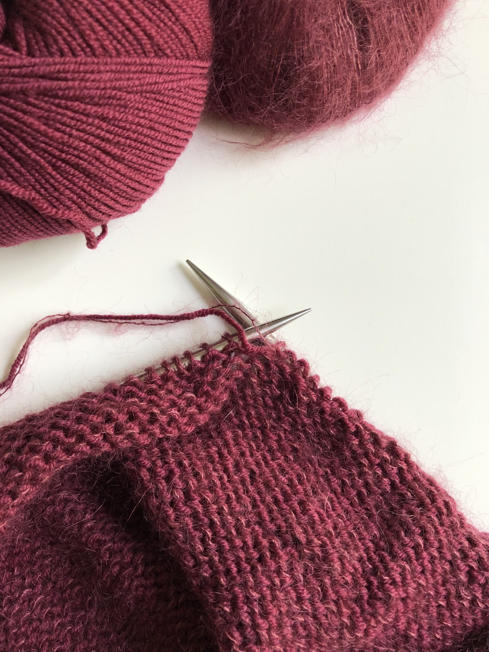 Combined Continental Knitting for Hand Pain
